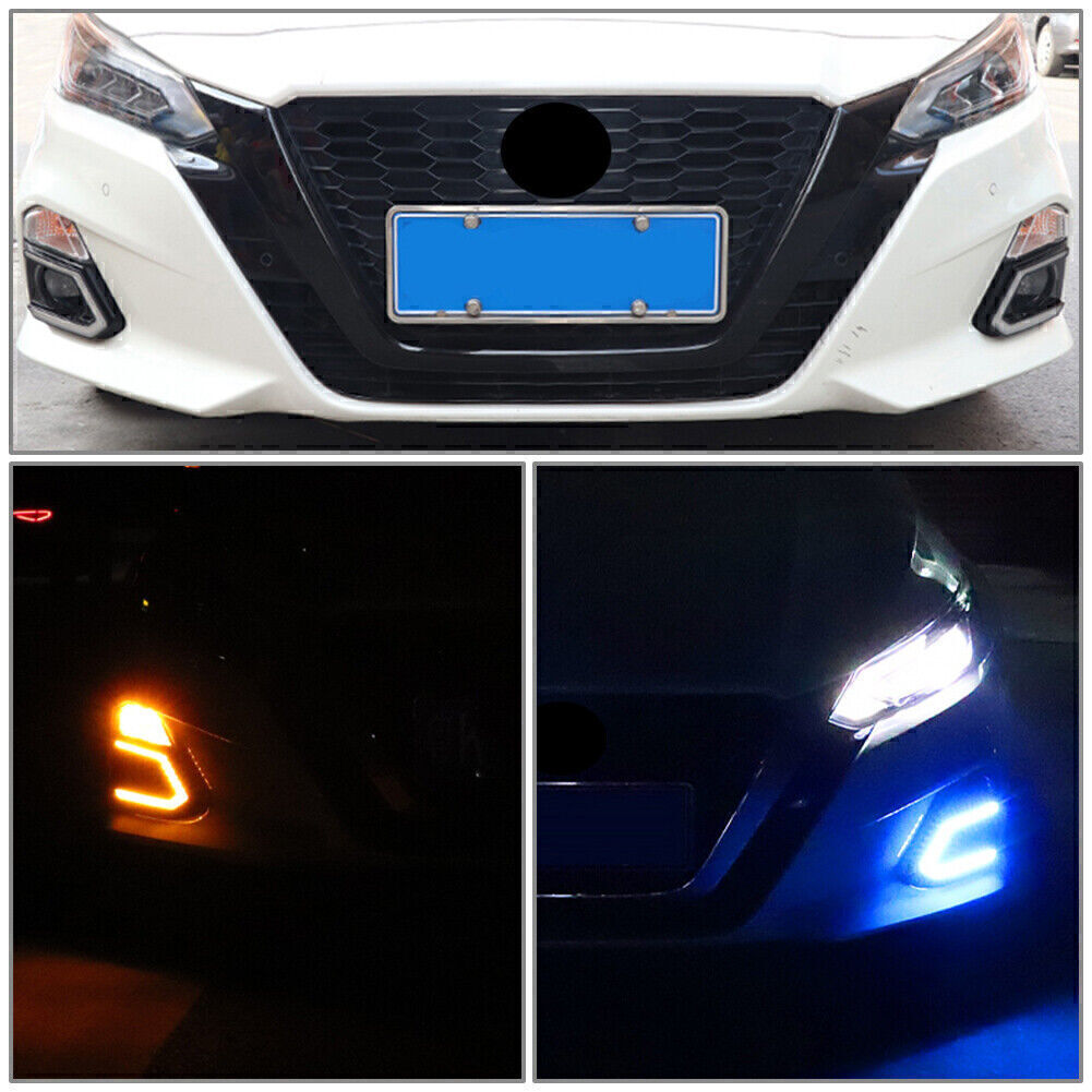 3 Colors LED DRL Daytime Running Lights for Nissan Altima Teana 2019-2020 Q