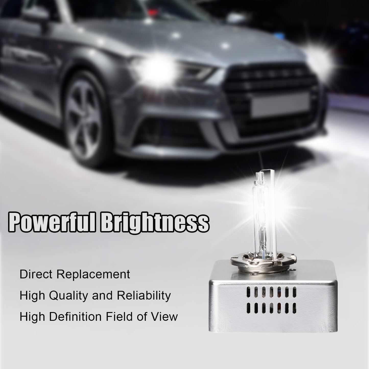 2-pack D5S Xenon Headlight HID Bulbs for Silverado 1500 for GMC for Sierra Terrain n