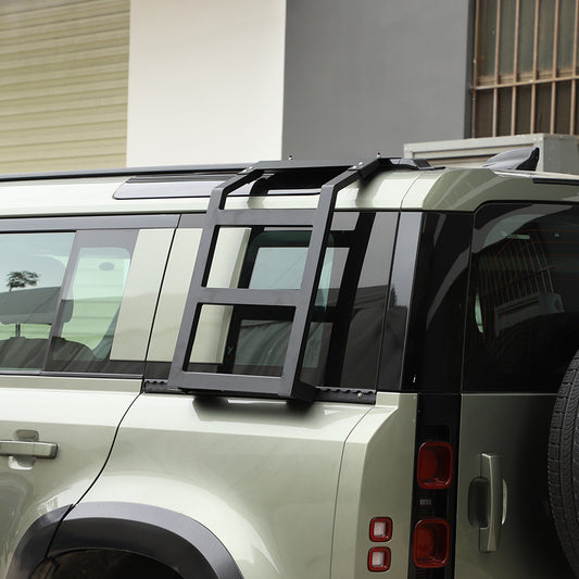 Aluminum alloy side-mounted inspection ladder suitable for Land Rover for Defender 2020-24 Q