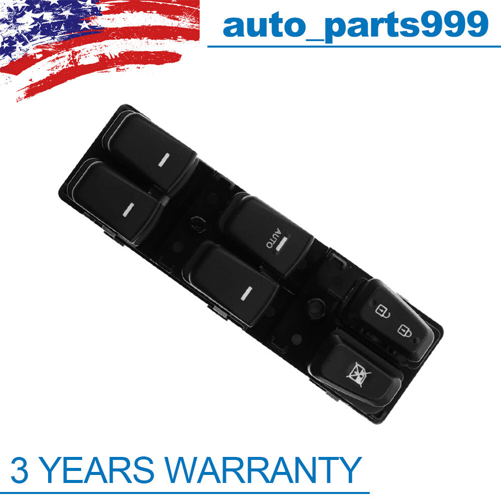 Front left main power automatic window switch for Hyundai Sonata 2015 GL 2.4L - n