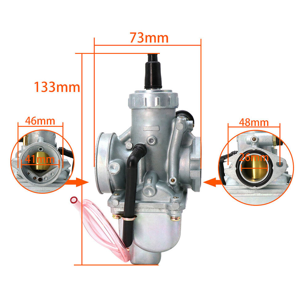 Carburetor YX125 Carb 26mm 125cc 150cc 4 Stroke for ATV Quad Pit Dirt Bike Q