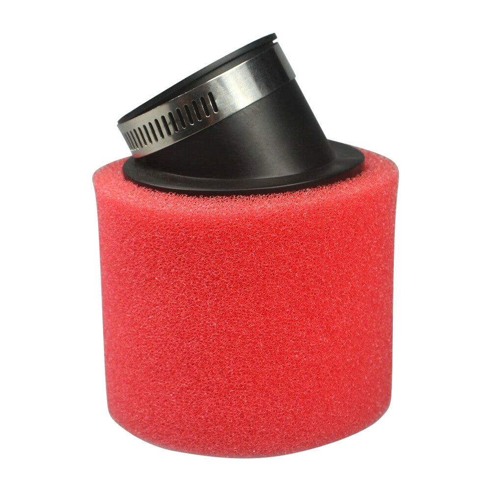 Fit Dirt Bikes/Quad Bikes/ATV Buggy 48mm Dual Foam Pod Air Filter Angled Fitting Q