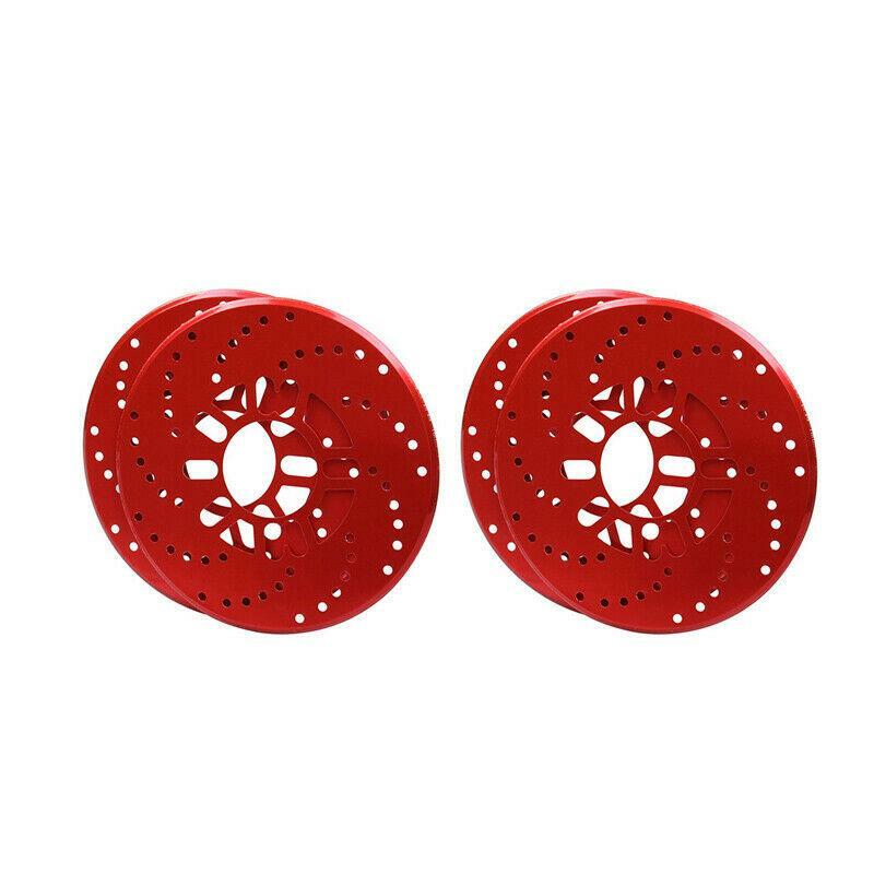 4PCS of decorative rotor cross drill for automotive aluminum alloy wheel brake disc covers n