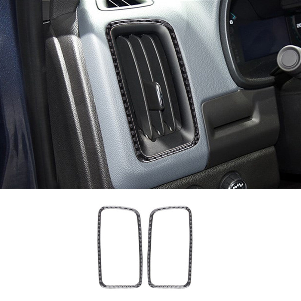 Suitable for Kia K5 2021-2023 black brushed car interior start stop switch cover decoration- v