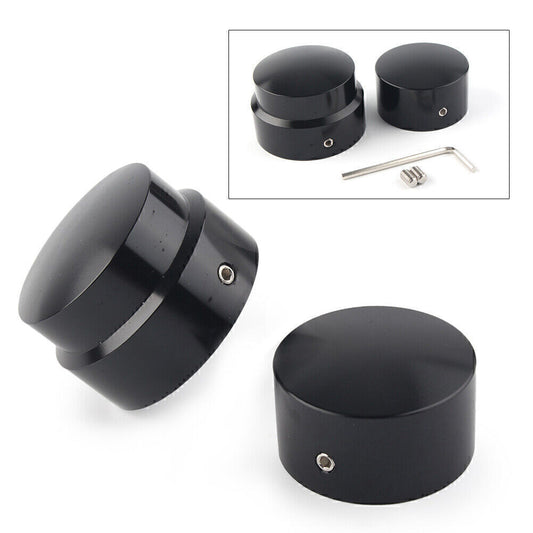 2pcs Motor Rear Axle Nut Cover Cap Fits for Harley 2015-up XG 2008-Later XL Dyna New