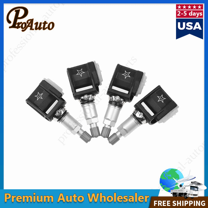 Set (4) TPMS Tire Pressure Sensor A0009052102 for Mercedes-Benz W213 E CLS-Class