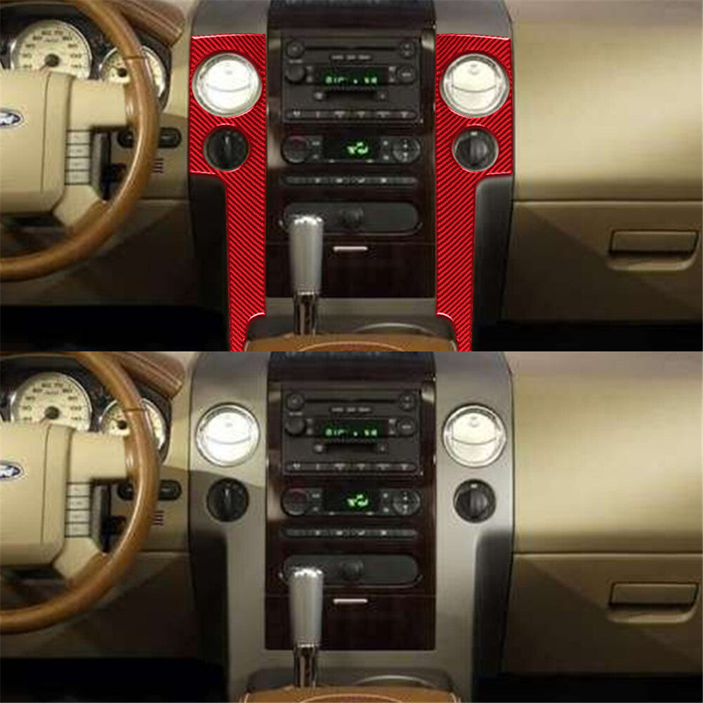 Front Door Handle Frame Trim Cover Panel Carbon Fiber for Jaguar XF 2009-2011 v