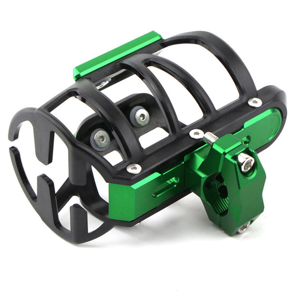 Green Beverage Water Bottle Drink Cup Holder Stand for BMW R1250 R1200GS ADV LC Q