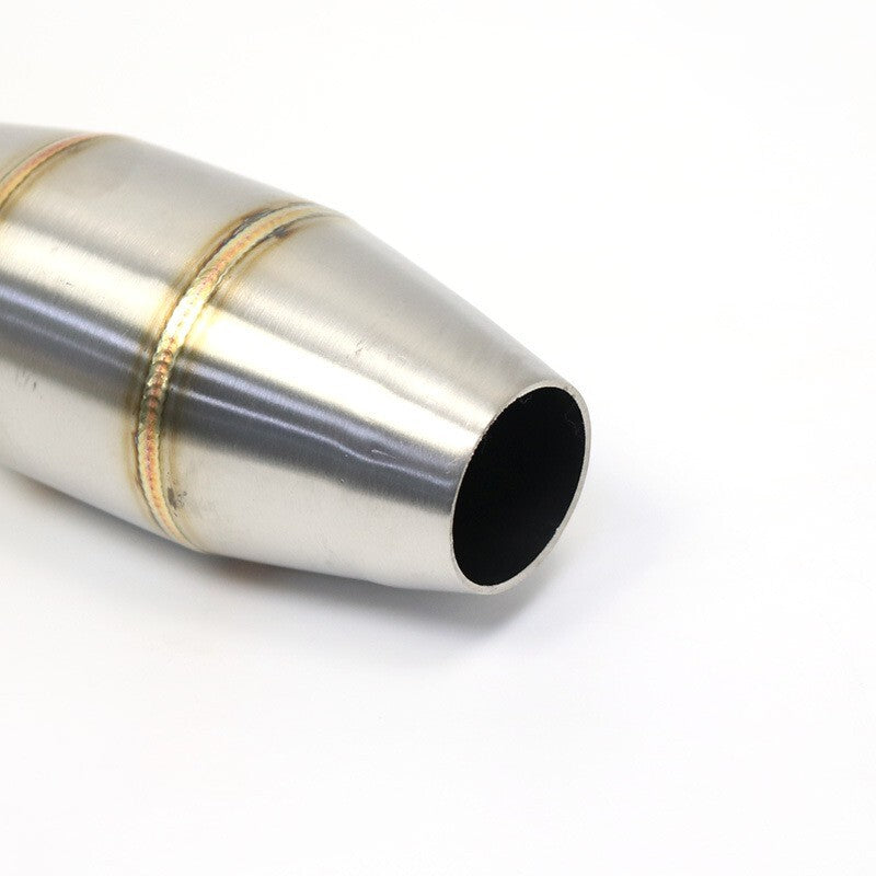 35MM Motorcycle Exhaust Muffler Stainless Steel Pipe Middle Connector Link ATV