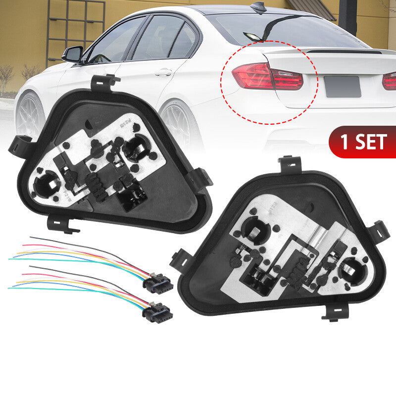 2x Rear Bulb Socket Tail Light 63217313043 for BMW 320i 328i 335i M3 2012-2015