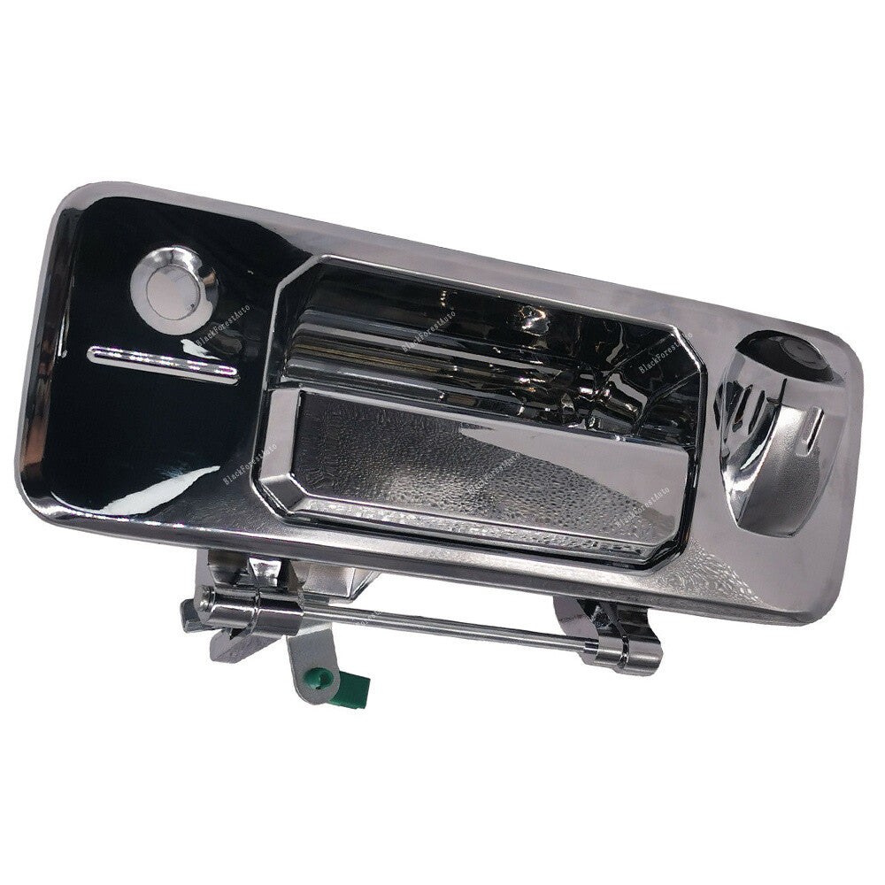Fit For 2016-21 for Toyota Tundra Tacoma Tailgate Handle w/Camera Chrome 69090-0C090 Q