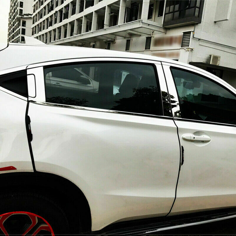 Chrome Window Pillar Panel Decorate Cover Fit for Honda Vezel HR-V HRV 2016-2020