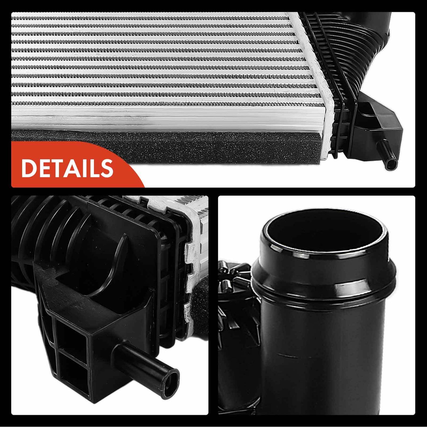 Intercooler for Ford Ranger 2019 2020 2021 2022 2023 L4 2.3L Turbocharged