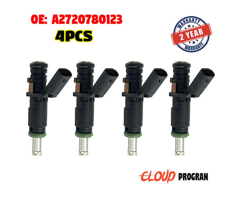 4 Pcs Fuel Injector A2720780123 For CLK C209 3.5 2008 n