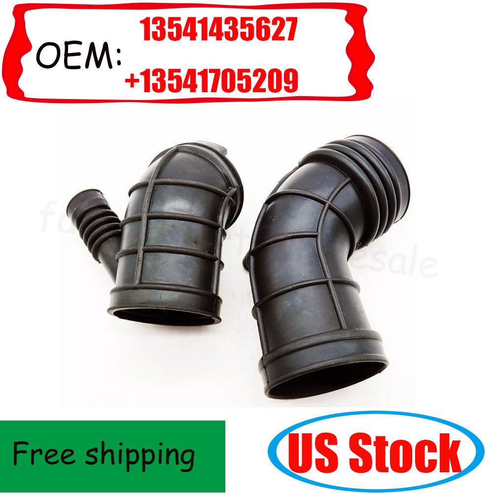 2Pc Throttle Body Air Intake Hose for E46 323i E36 Z3 M54 M52 13541435627 n