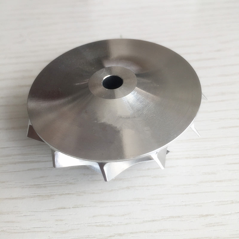 TB25 431350-0015 39.79/51.37mm 6+6 blades Turbo billet compressor wheel