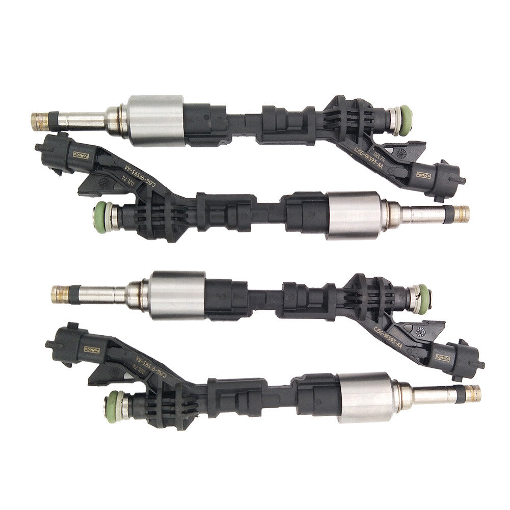 Set of 4 Fuel Injectors CJ5G-9F593-AA Fits for Ford Fiesta 1.6 ST C-MAX II for Volvo