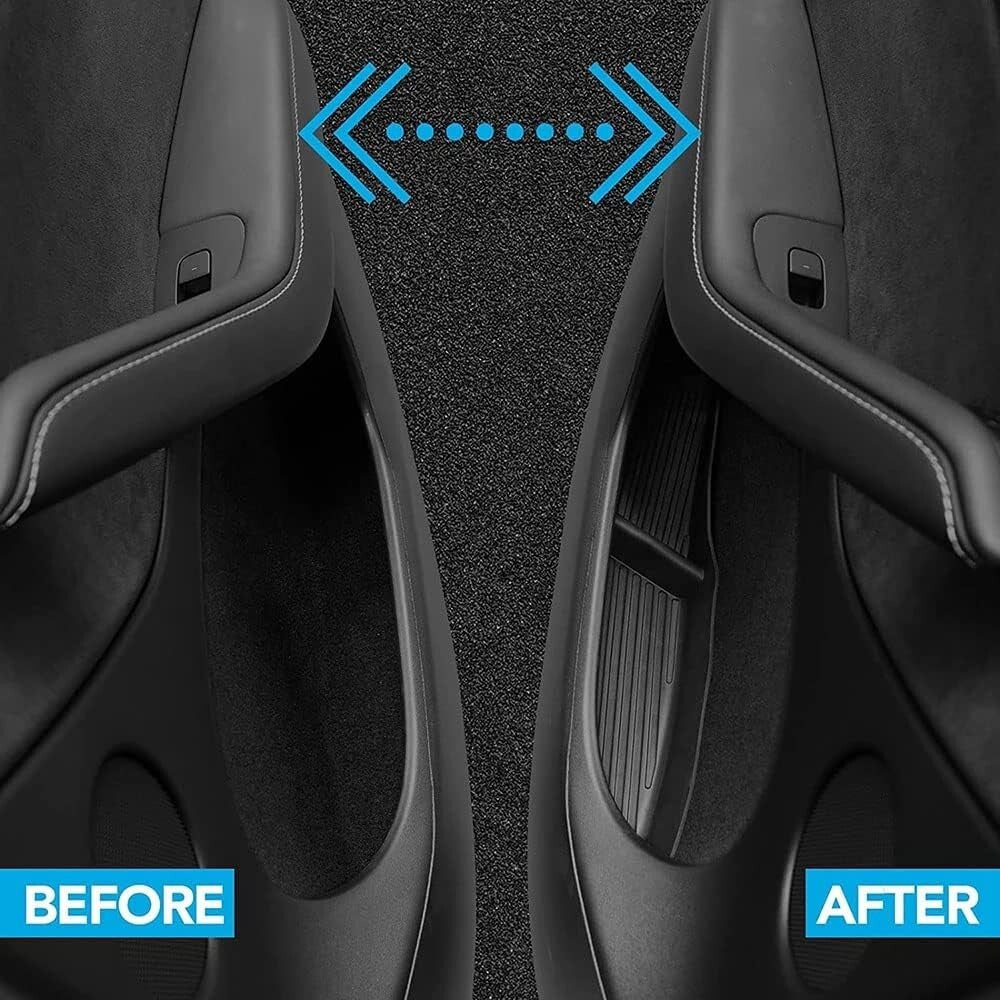Front and rear door storage boxes for models Y 2023 2022 2021- n
