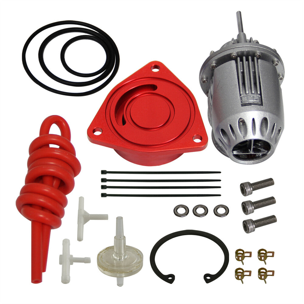 SSQV BOV Blow Off Valve Adapter for Honda for Civic 1.5L Turbo 2016+ 10th Gen Red