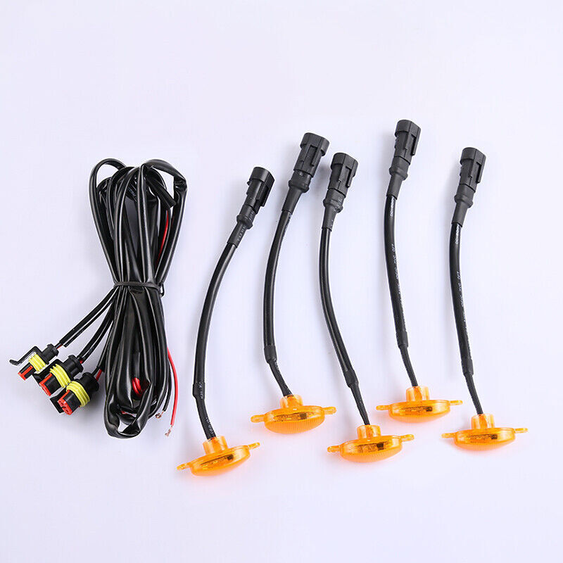 for Lexus GX460 2020-2024 yellow Style Front Grill LED Marker Light Kit