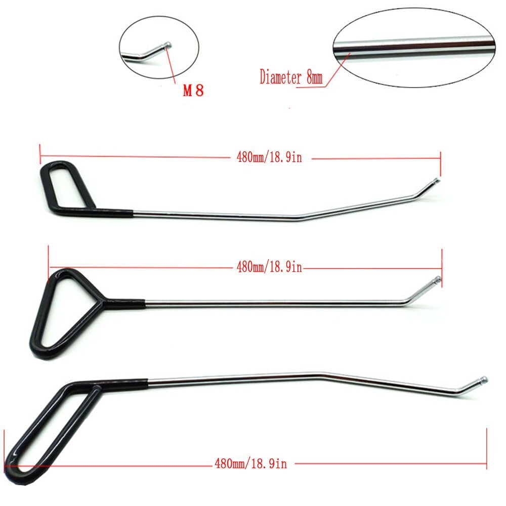 PDR Rod Kits Paintless Dent Repair Removal Tools Car Body Dent Puller PDR Tools v