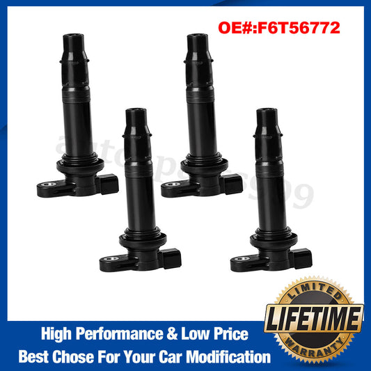 4-piece 23P-82310-00-00 ignition coil F6T56772 for Yamaha Super Tenere 2010-2015- n