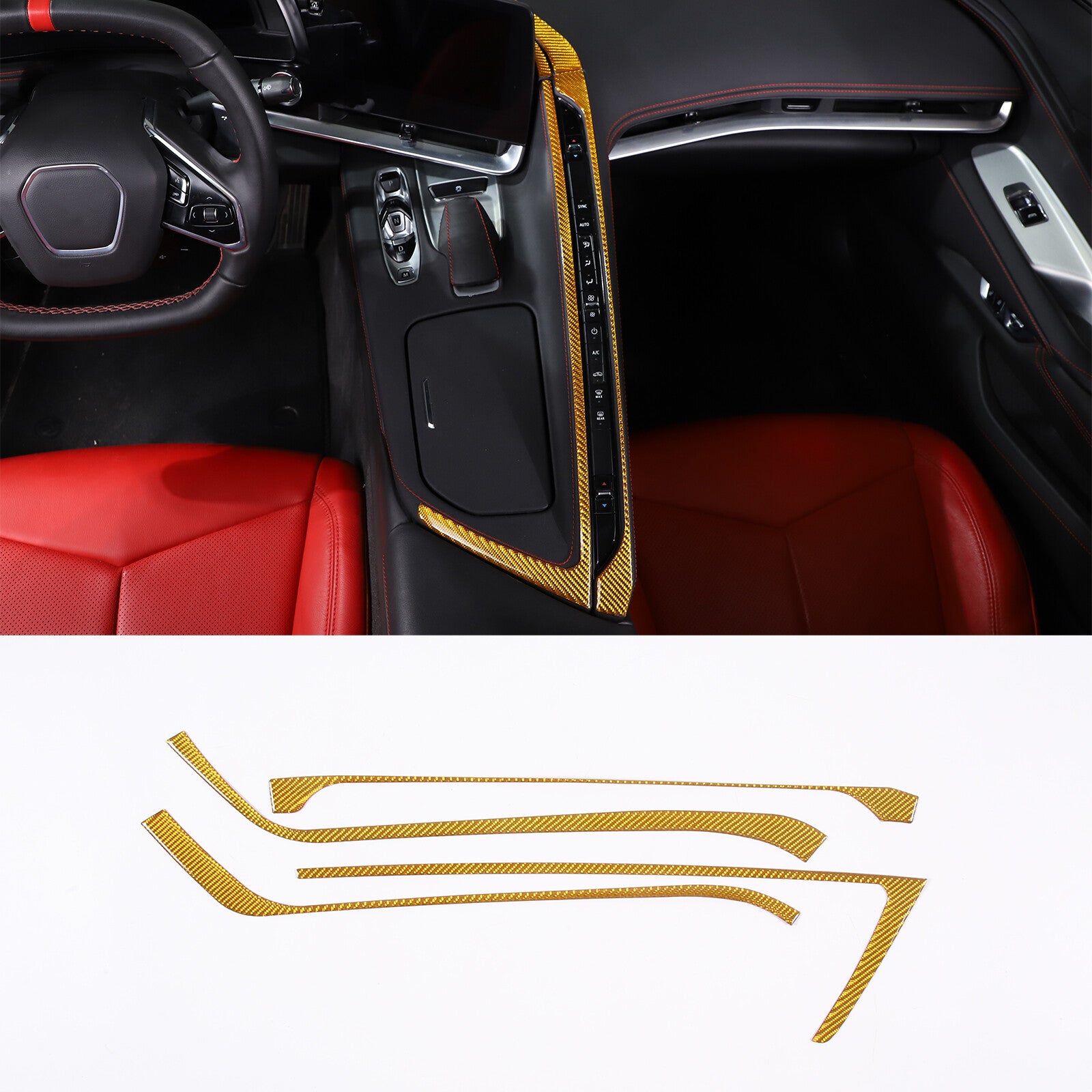 2Water Cup Holder Cover Trim for Benz GLE GLS ML GL-Class W166 13-19 - v