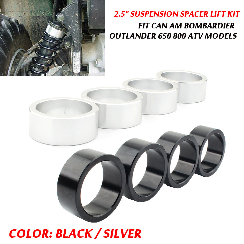 2.5-inch interval lift suspension kit for CAN AM Bombardier Outlander 650 800 ATVs