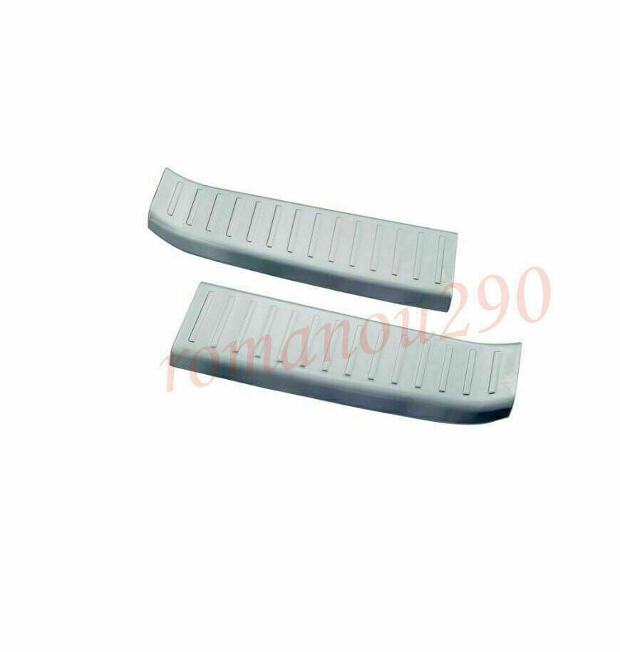 for Nissan Rogue 2021-2023 Silver Inside Rear Bumper Protector Sill Plate Cover