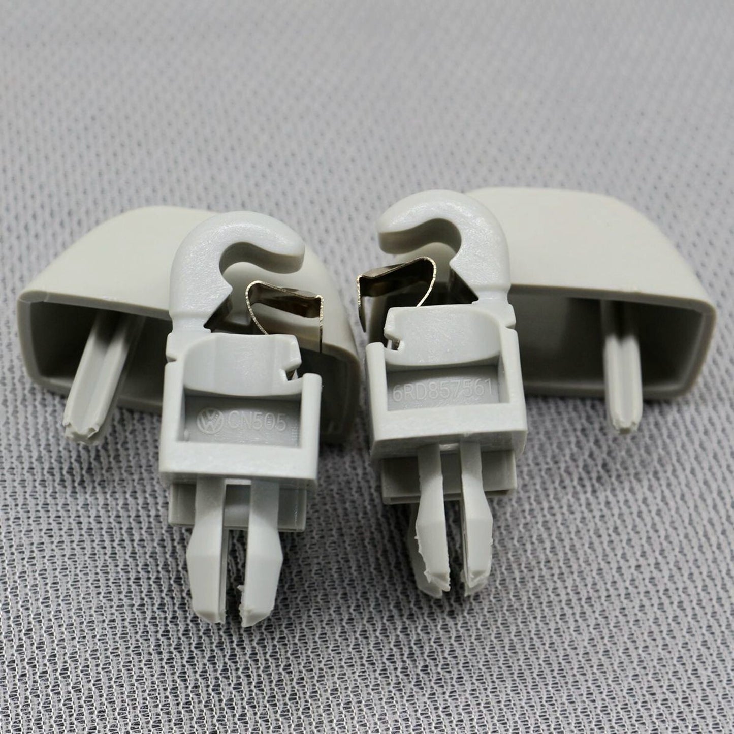 6R0857561Y20 Piece of 2 Gray Sun Visor Support Clip Retainer fit for VW for Passat