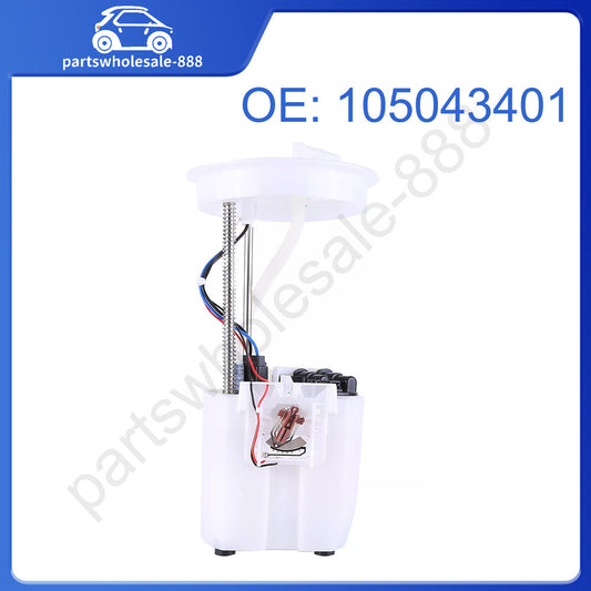 Durable full fuel pump module assembly for club cars and for golf carts, model 105043401, new.