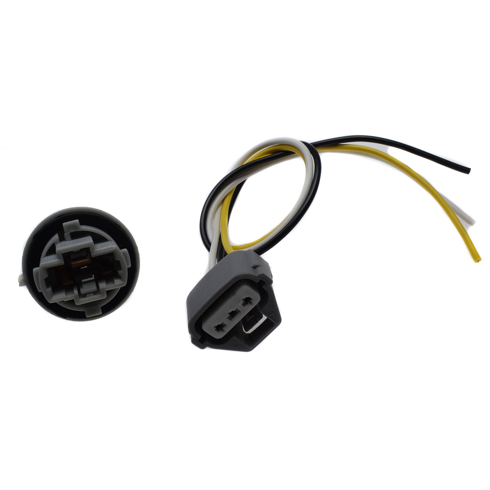 Front turn signal bulb socket and wiring harness for Tundra Sequoia - v