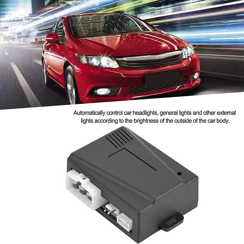 Automotive headlight automatic on/off switch sensor box kit - n