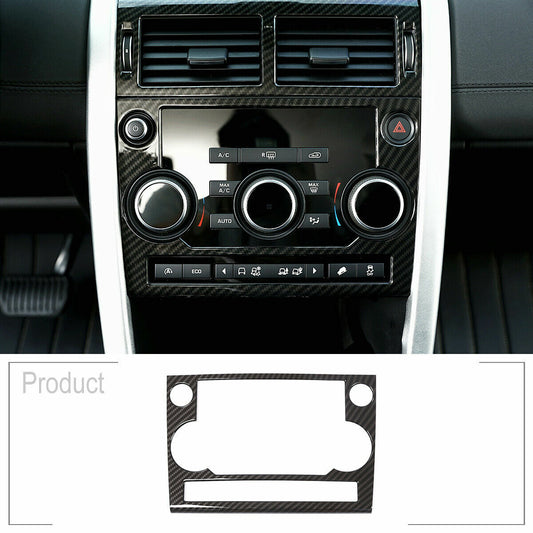 Carbon fiber ABS handbrake switch panel cover trim for Ford Maverick 2022 - 23