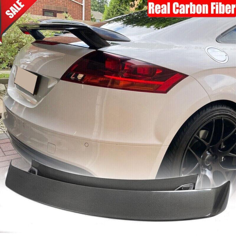 Suitable for Audi Mk2 TT 8J TTS 2008-2014 models, carbon fiber trunk boiler wing.