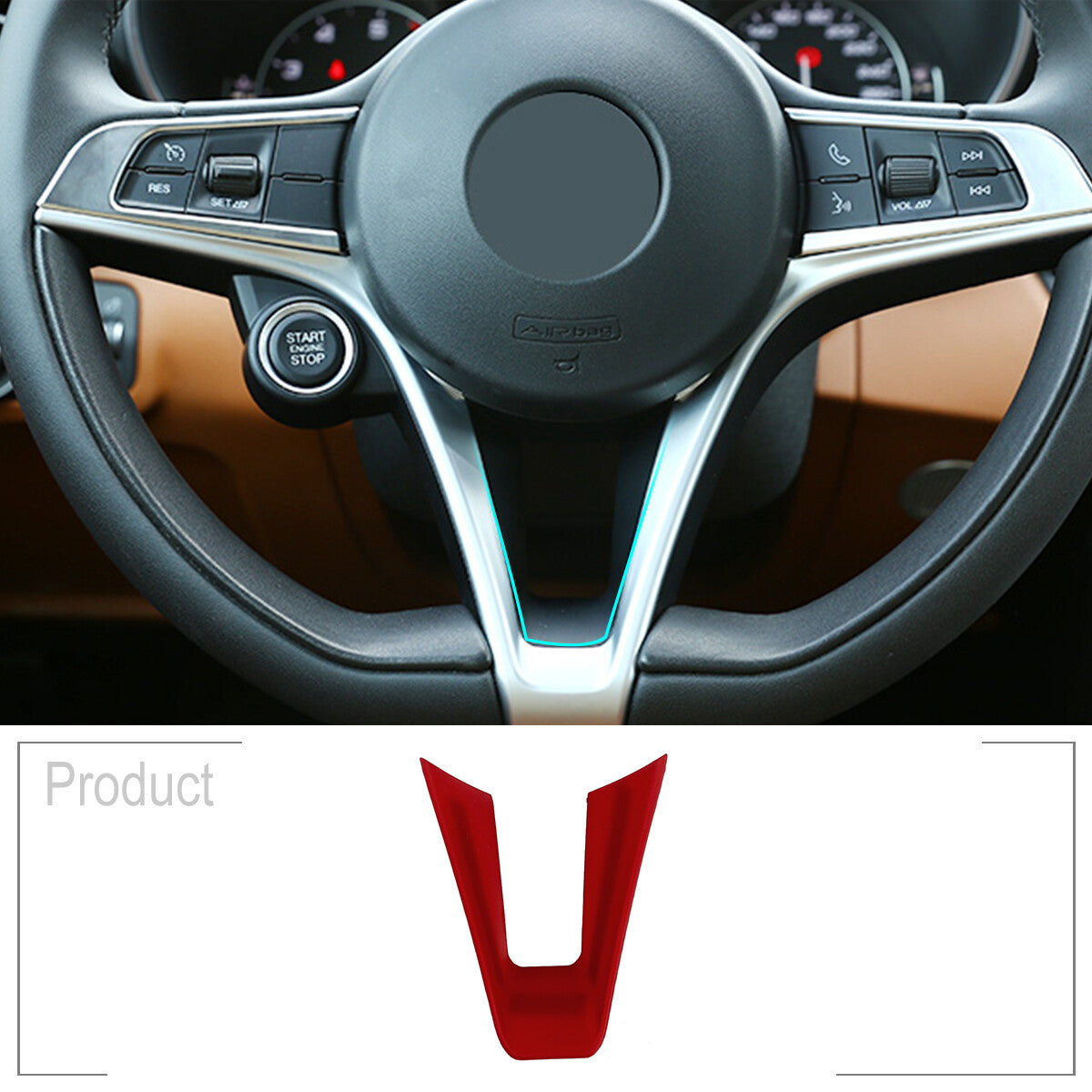 ABS Carbon Fiber Center Gear Cup Holder Panel Frame Trim for Corvette C6 2005-13- v