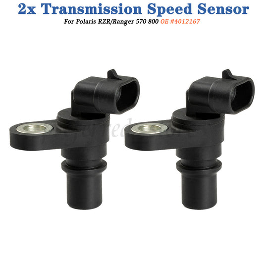 2-pack speed sensor 4012167 for Polaris RZR/Ranger 570 800 900 1000 XP ETX EV - v