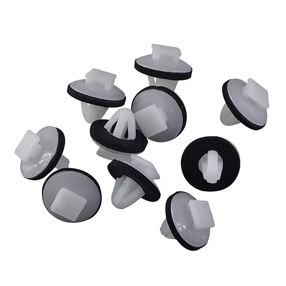 10-Piece Pack M6 License Bracket Fixer, Crash Cover, Fog Light Assembly, U-Nuts for Lexus
