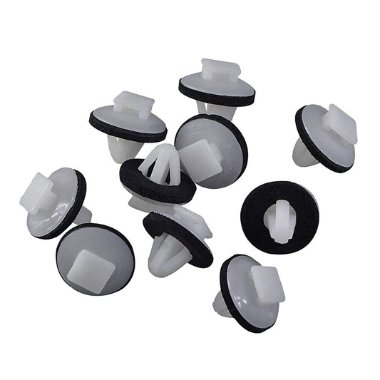 10-Piece Pack M6 License Bracket Fixer, Crash Cover, Fog Light Assembly, U-Nuts for Lexus
