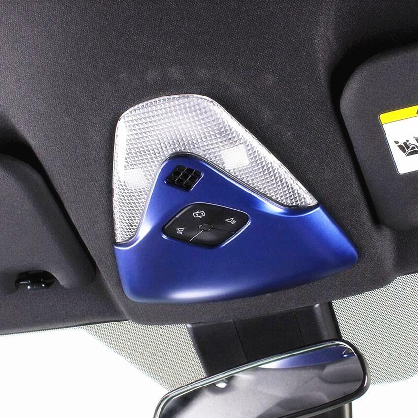 For 2016-2020 CHR C-HR Blue Interior Front Reading Light Lamp Cover Trim v