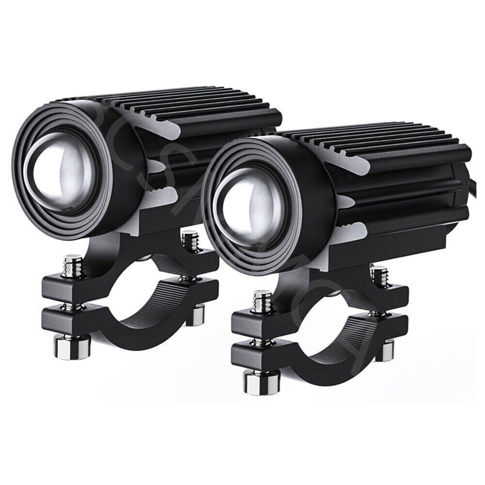 1x Motorcycle LED Spotlight Headlight Fog Working Lamp Light Waterproof Aluminum n