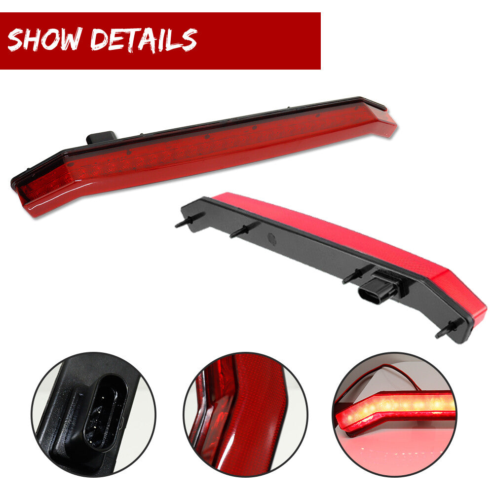 Red Lens Center Tail Light for 2017 - 21 Sportsman 850 ,2019 + for Polaris RZR XP 1000 - v