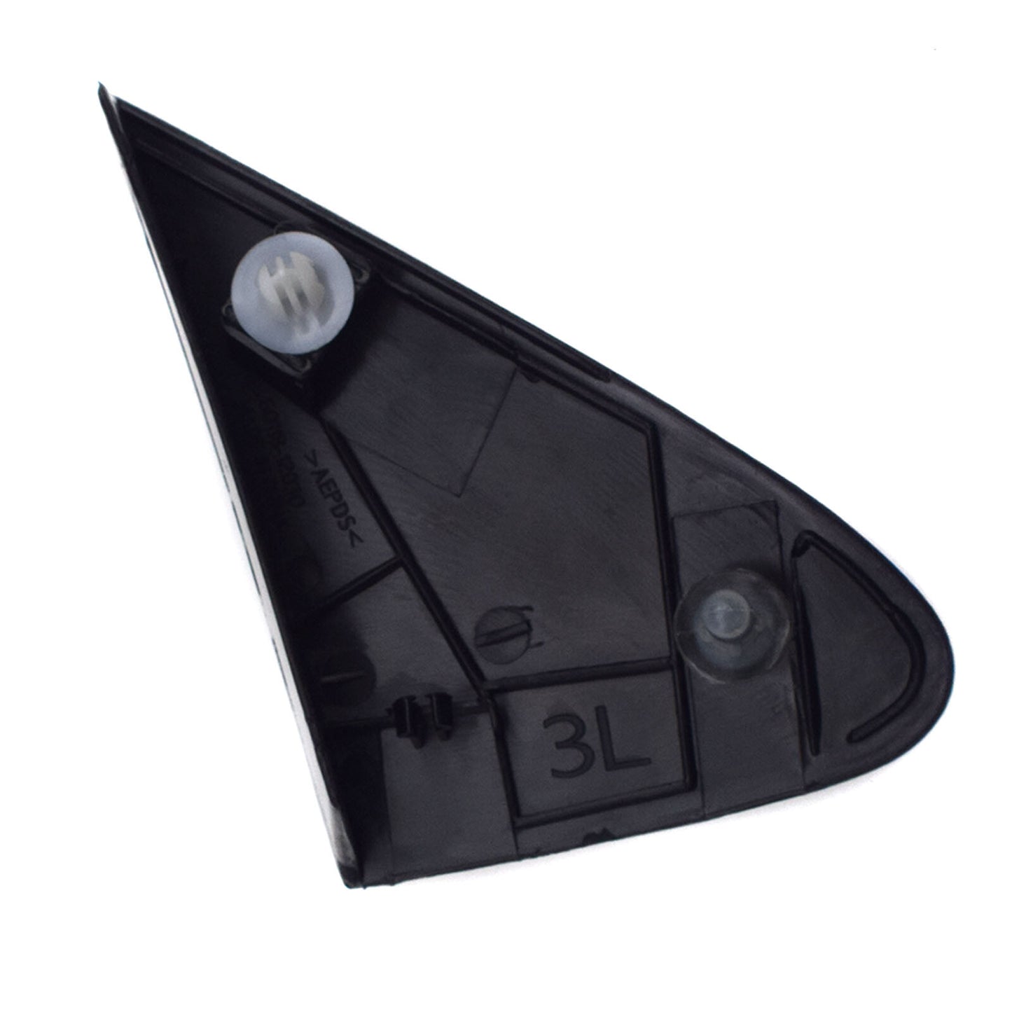 Left side view mirror trim corner triangle fender for for corolla 2008 - 2013 - v