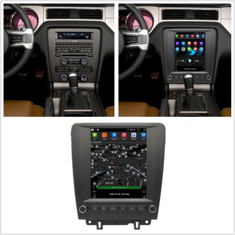 Car WiFi for Mustang 2010-2014 9.7-inch Vertical Stereo Radio GPS Navigation OBD RDS - n