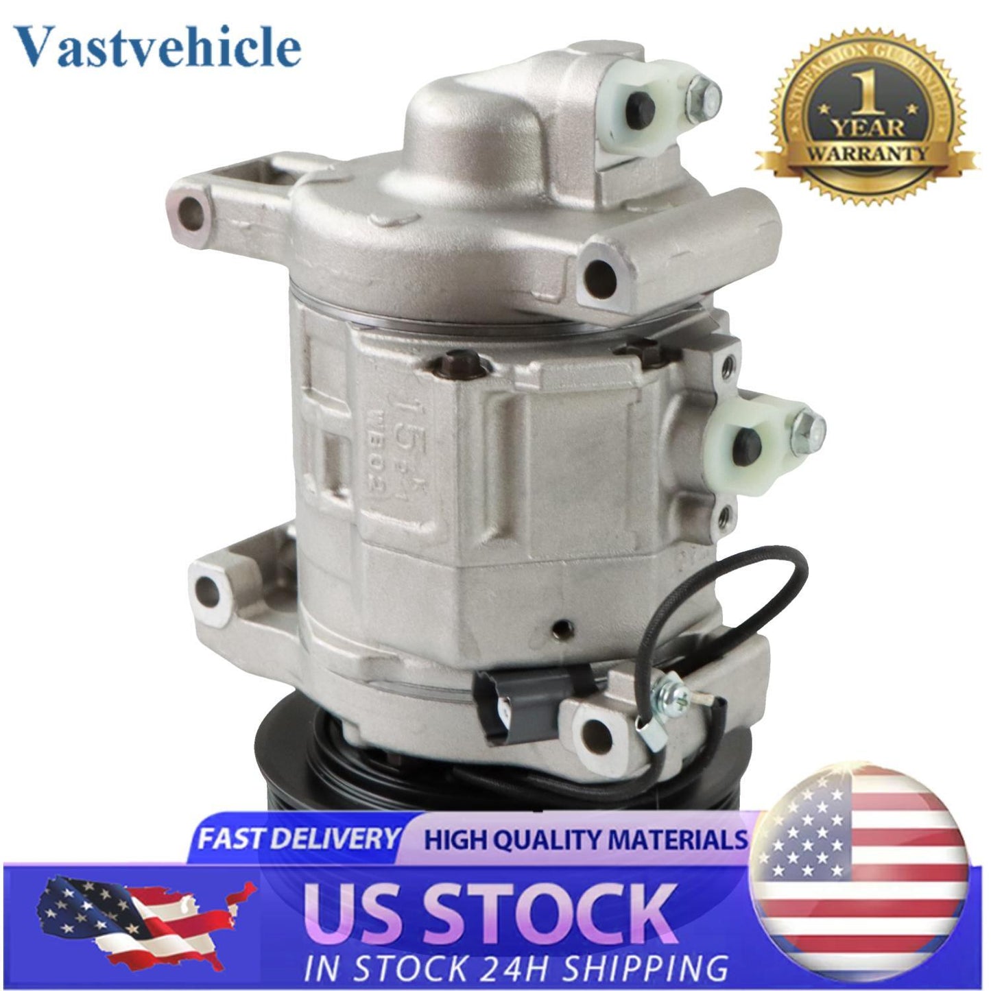 for CO 11224C AC A/C Compressor for Honda Accord 2.4L 2008 2009 2010 2011 2012