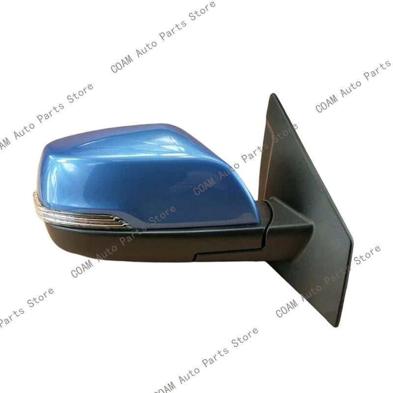 Suitable for Chery Tiggo 2/3x 2014-2018, right blue car rearview mirror assembly (non-heated).