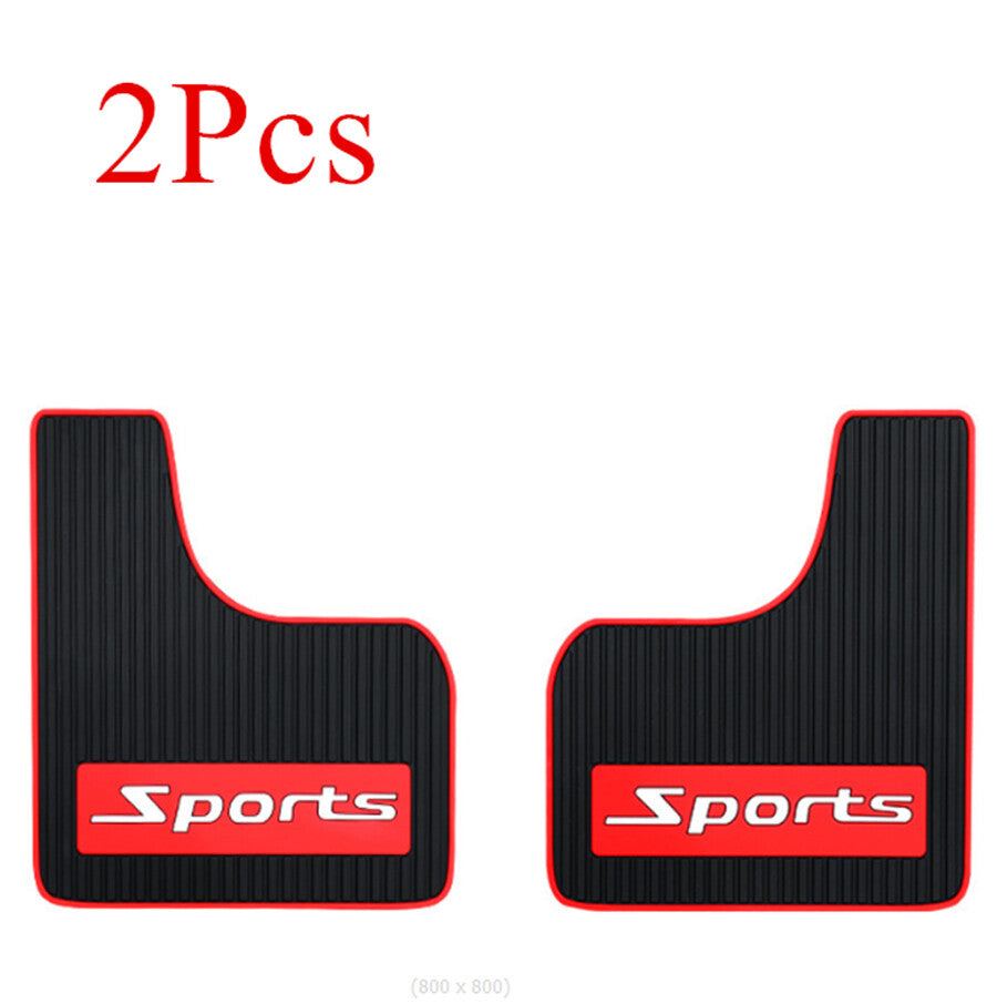 2 Pcs Sports Mud Flaps Mudflaps Splash Guards For Car Pickup for SUV Truck Universal