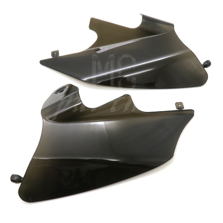 Smoke Reflective Saddle Shield Air Heat Deflector for Harley Road King 1997-2007 Q