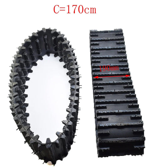 Buggy Quad Go Kart Karting ATV UTV Medium Track Snowmobile Caterpillar Rubber