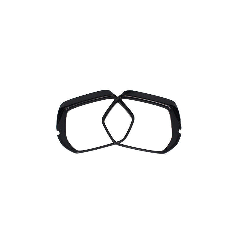 for Honda CRV CR-V 2017 18-21 Black Rear View Mirror Rain Eyebrows Frame Trim